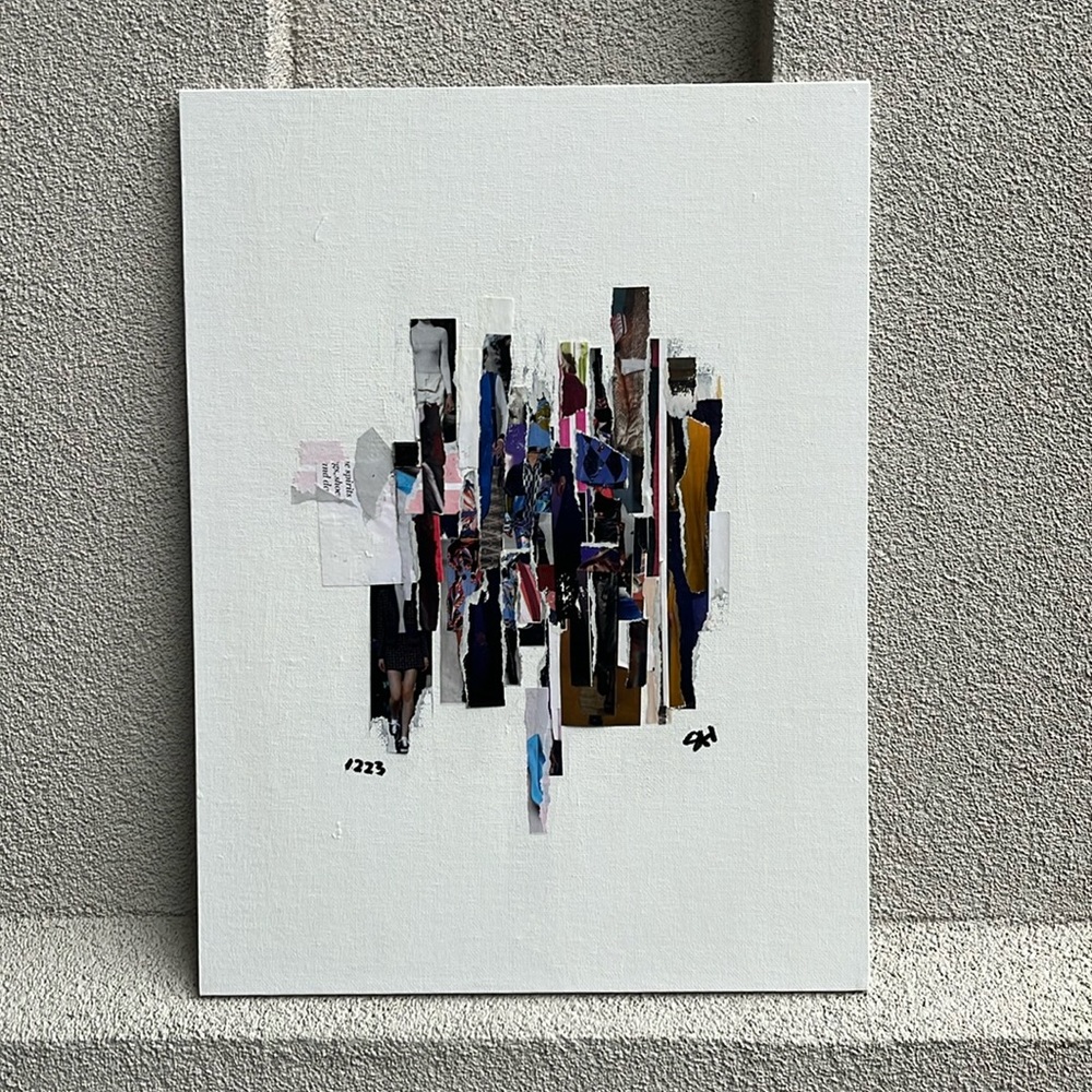 Original Collage Art for Home Decor